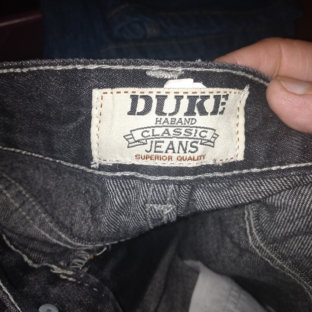Duke jeans black